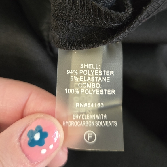 Tommy Hilfiger Black A-Line Dress with Neck Tie | Size 10 | NWT - Picture 8 of 10